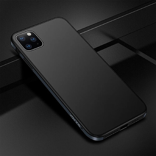 Wewoo Coque Rigide Pour iPhone 11 Cadre en aluminium aviation antichoc + TPU + Étui de protection Noir