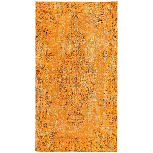 Vidal Tapis de laine 203x112 orange Ultra Vintage