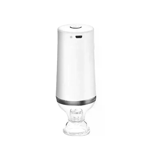 Machine de pompage sous vide Portable, appareil de cuisine pour maintenir les aliments frais compresser accepter sac à moteur (blanc)