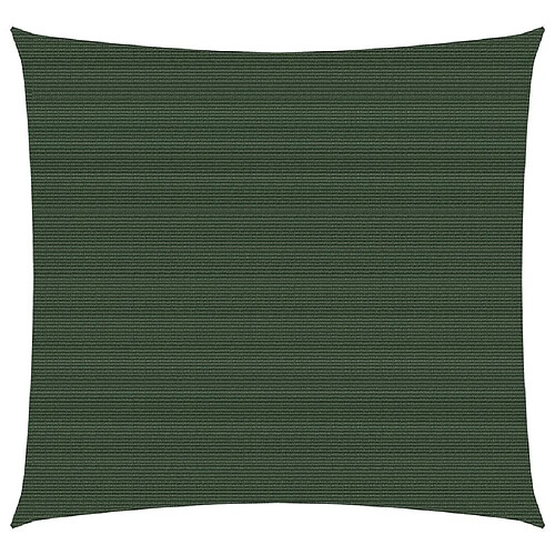 ComfortXL Voile D'ombrage 160 G/m² Vert Foncé 4,5x4,5 M Pehd