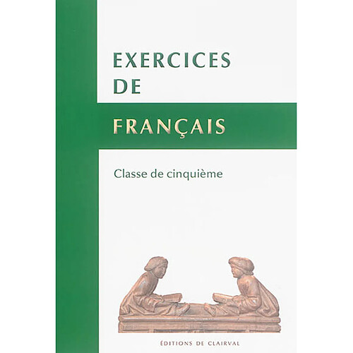 Exercices de français : classe de 5e