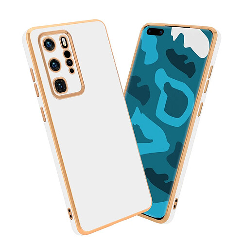 Cadorabo Coque Huawei P40 PRO / P40 PRO+ Etui en Blanc