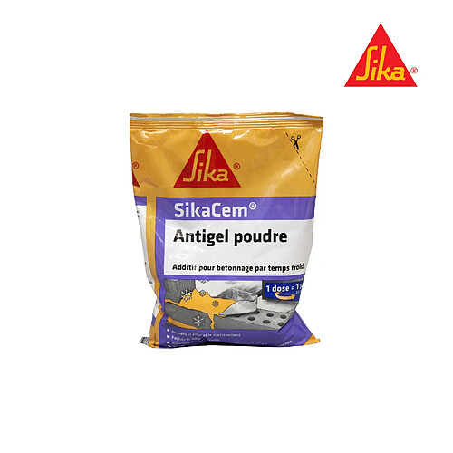 Additif pour bétonnage par temps froid SIKA SikaCem Antigel Poudre - 700g