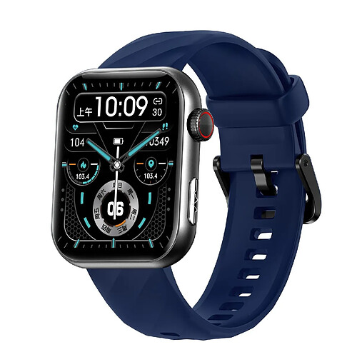 Yonis Smart Watch 1.96' IPS IP68 BT5.3 Santé Sport