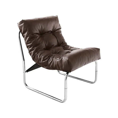 Kokoon Design Fauteuil lounge Boudoir chocolat.