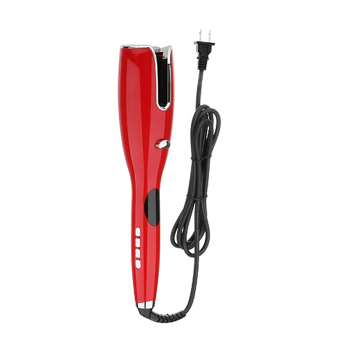 Baguette De Curling Automatique En Céramique Fer Bigoudi Outils De Coiffure Rouge