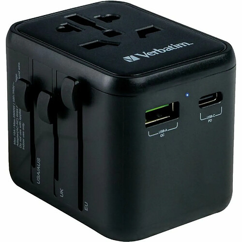 Sony Pictures Home Entertainment Verbatim UTA-01 Universal Reisestecker & USB-A Charger 12 W (49543)