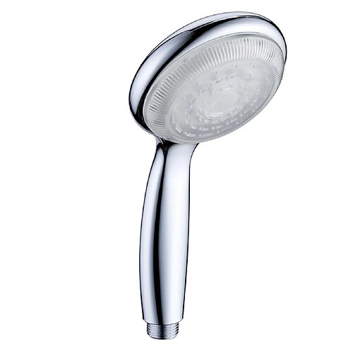 Pomme de douche de tête de poche poche salle de bain cascade pluie pulvérisateur 7-couleur