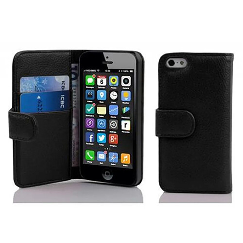 Cadorabo Coque iPhone 5C Etui en Noir