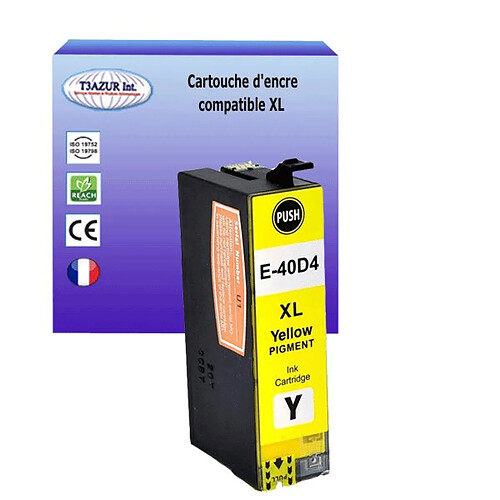 T3Azur Epson T40D4 Jaune-Compatible