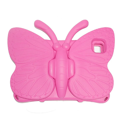 Coque en TPU avec béquille en forme de papillon, antichoc, EVA rose pour Samsung Galaxy Tab A7 10.4 (2020)