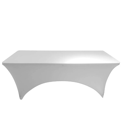 Sunnydays Housse pour table de réception - Blanc