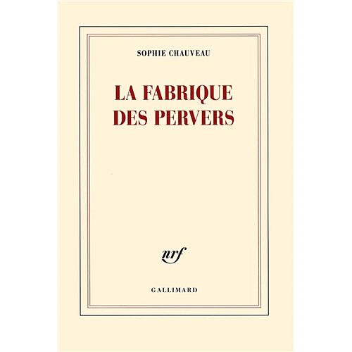 La fabrique des pervers · Occasion