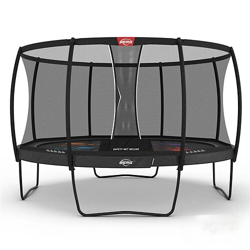 Trampoline Berg Champion Regular 430 Grey Levels + Filet de sécurité Deluxe