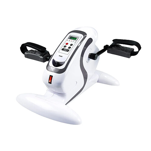 FYSIC Mini hometrainer mobilité avec le soutien de la pédale électrique FW-18 Blanc-Noir