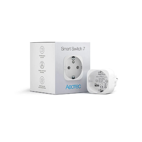 Prise connectée Z-Wave avec mesure de consommation - Aeotec