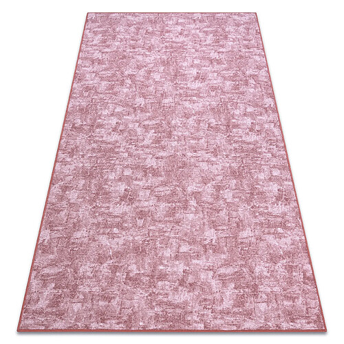 RUGSX TAPIS - MOQUETTE SOLID rose pâle 60 BÉTON 200x200 cm