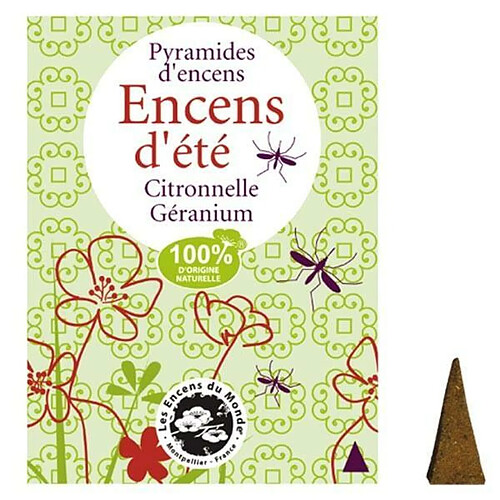 Encens du Monde Pyramides Encens Anti-Moustiques