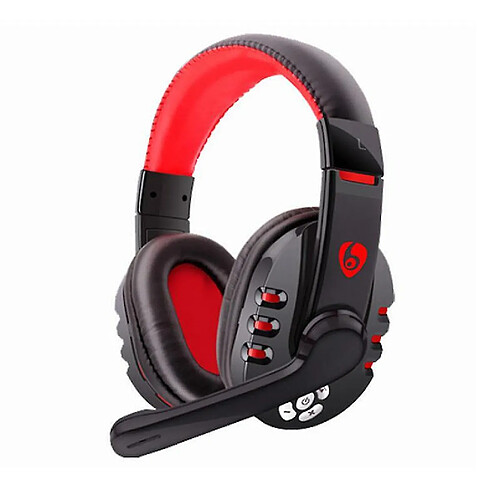 Chrono Écouteurs Sans Fil Bluetooth Gaming Casque, Compatible Avec Différentes Marques De Téléphones Et Cahiers Bluetooth, Tablettes PC, MID, Etc. (rouge)