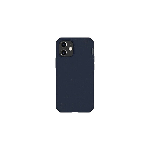 BIGBEN Coque renforcée Feronia Bio Terra pour iPhone 12 Mini - Bleue