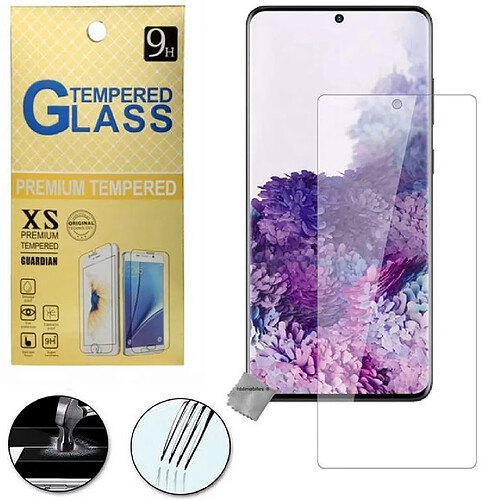 Htdmobiles Film de protection vitre verre trempe transparent pour Samsung Galaxy S20