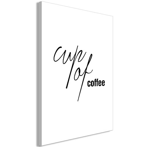 Artgeist Tableau - Cup of Coffee (1 Part) Vertical [20x30]