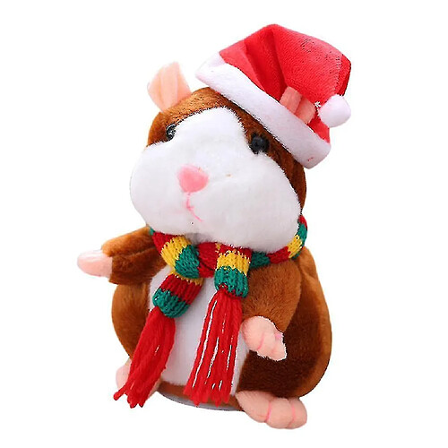 Universal Festival parlant hamster peluche électronique, musique discours sonore son hamster16cm parlant