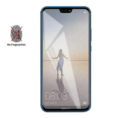 Wewoo Film de verre trempé de dépoli non mat pour Huawei P20 Lite