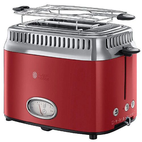 Grille-pains 2 fentes 1300w rouge - 21680-56 - RUSSELL HOBBS