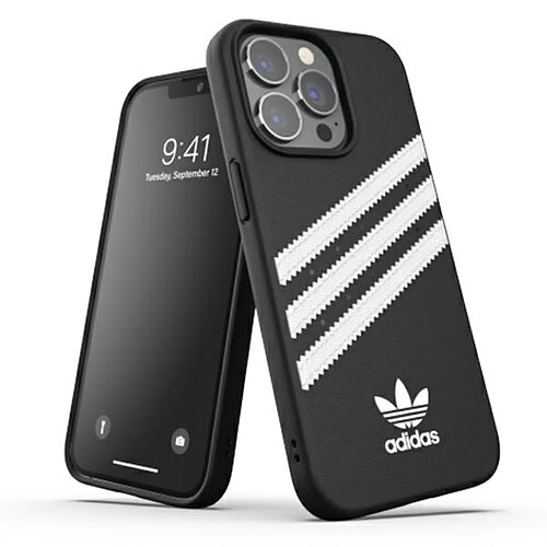 adidas or moulded coque pu iphone 13 pro / 13 6,1" czarno blanc / noir blanc 47114