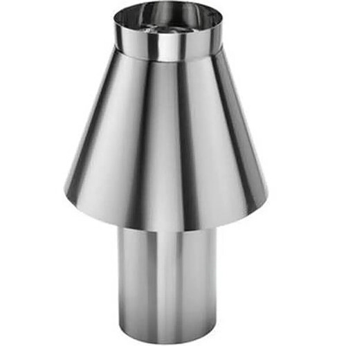 Cheminée Anti Vent en Inox pour Fours RG 4-6-9 - Resto Italia