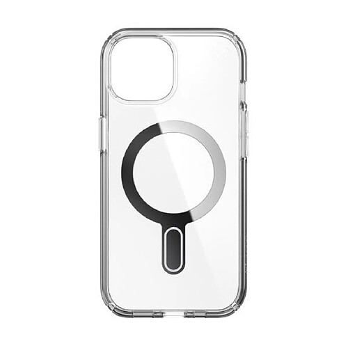 Speck Coque pour iPhone 13 / 14 / 15 MagSafe Presidio Perfect-Clear Click-lock Transparent