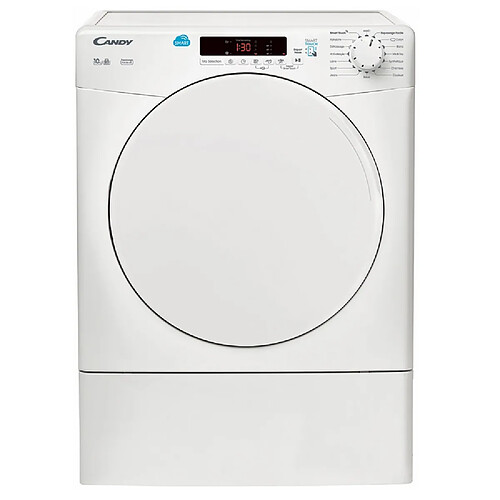 Sèche-linge à évacuation 60cm 10kg blanc - CSEV10DF-47 - CANDY