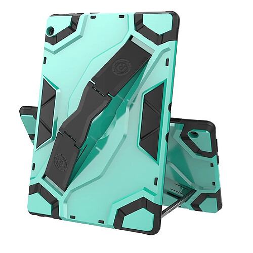 Coque en TPU armure avec béquille vert pour votre Lenovo Tab M10 TB-X605F