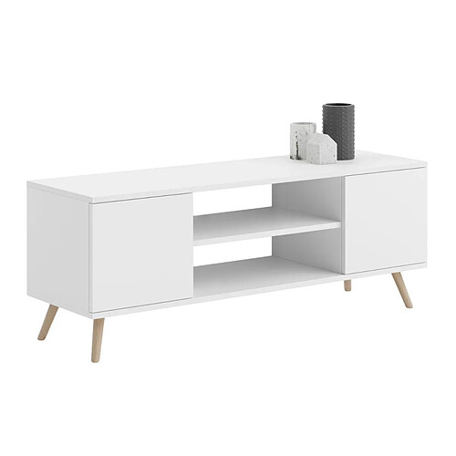 Kobi Meuble TV Focus 135 blanc