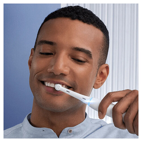 Oral-B iO Series 7n Adulte Brosse à dents vibrante Blanc