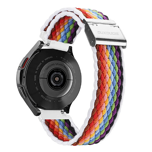 Bracelet en nylon DUX DUCIS 22mm, élastique tressé pour votre Samsung Galaxy Watch 3 45mm - Rayures légères