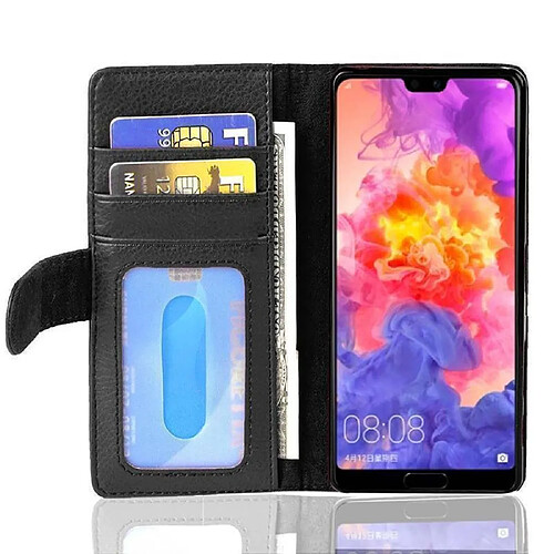 Cadorabo Coque Huawei P20 Etui en Noir