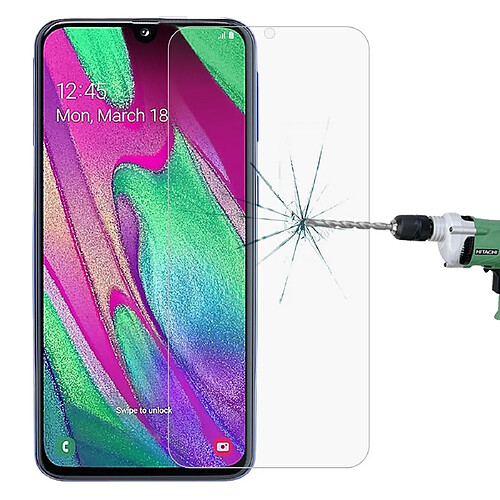 Wewoo Film de verre trempé de 2,5D non plein écran pour Galaxy A40