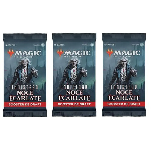 Pack de 3 boosters Draft Magic The Gathering