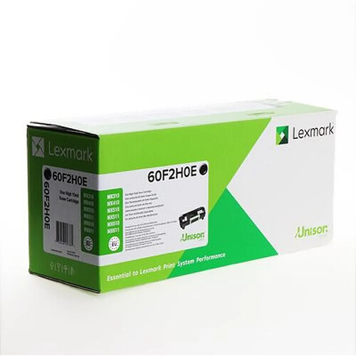 Lexmark Lexmark 602H Toner Noir 60F2H0E