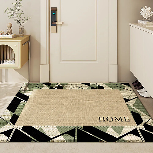 LUUCOZK Tapis de porte d'entrée antidérapants pour entrée intérieure - Motif 6-60x90cm