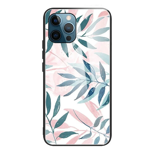 Coque en TPU anti-rayures hybride feuille pour votre Apple iPhone 13 Pro 6.1 pouces