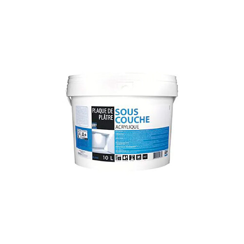 Batir Peintures Sous-couche acrylique 10 L - Blanc - BAT111168 - Batir