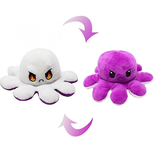 Universal Nouveau kawaii, flip rage poulpe peluche mignon animal doux peluche poupée