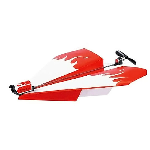 Wewoo Bricolage créatif Power Up Airplane avion rechargeable avion avion en papier électrique pour les enfants (rouge)