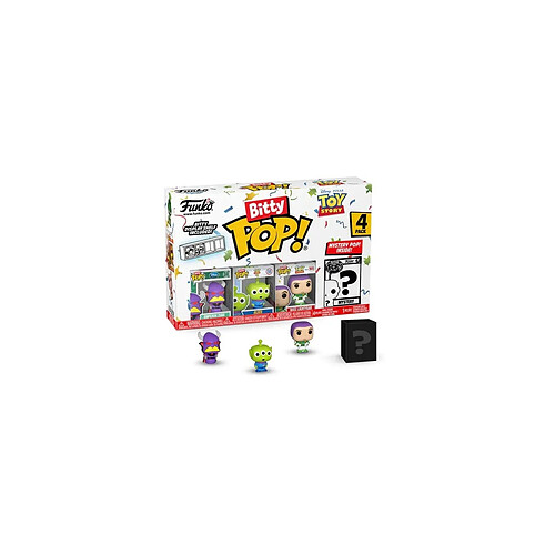 Funko Toy Story - Pack 4 figurines Bitty POP! Zurg 2,5 cm