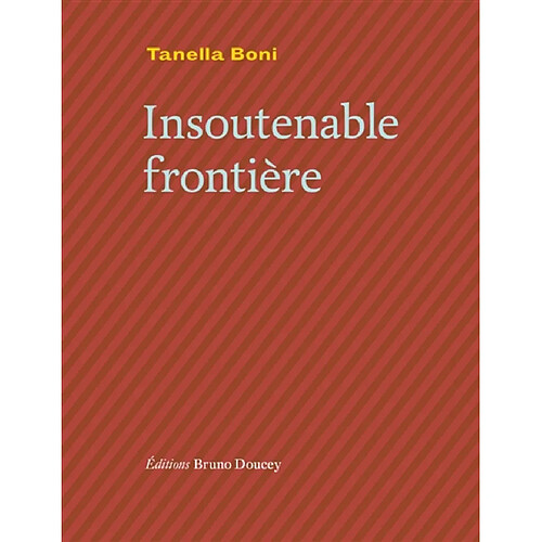 Insoutenable frontière · Occasion