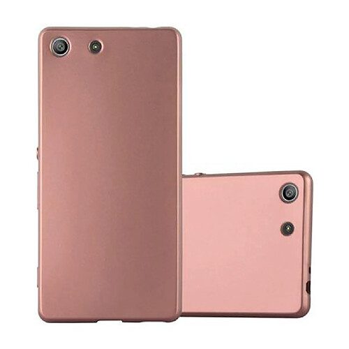 Cadorabo Coque Sony Xperia M5 Etui en Or