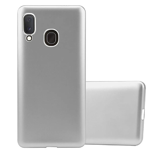 Cadorabo Coque Samsung Galaxy A10e / A20e Etui en Argent